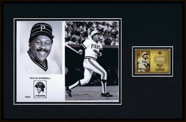 Willie Stargell Framed 11x17 Game Used Bat &amp; Photo Display Pirates - $69.29