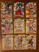 One Piece Anime Collectable Trading 9 Cards Lot #4 Hologram Limited Design - £10.38 GBP