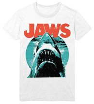 T-Shirt - JAWS: Classic (2022) *White / Size: SM / Gutter Garbs Exclusive* - £19.77 GBP