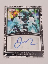 Jaquarii Roberson Dallas Cowboys 2022 Sage Artistry Certified Autograph Card - $4.94