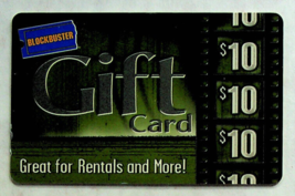 Blockbuster Gift Card (2003) - Expired - No Value - £3.98 GBP