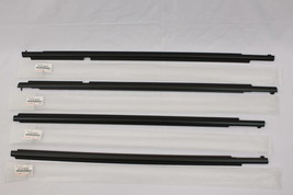 Toyota Land Cruiser LC 200 2008-2015 Black Front Rear Door Belt Moulding SET - $177.60