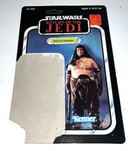 Star Wars ROTJ Vtg 1983 Rancor Keeper Unpunched 77 Cardback - $11.75