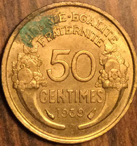1939 France 50 Centimes Coin - £1.41 GBP
