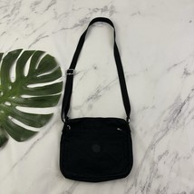 Kipling Sebastian Cross Body Purse Bag Black Nylon Lightweight Live Light - $28.70