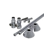 PROFLO PFXCAC32CLKL12 5/8&quot; x 3/8&quot; Lavatory Supply Kit - Risers, Flanges,... - $27.26 CAD