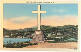 The Cross at Lake Junaluska, North Carolina vintage postcard - $11.99