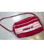 Adidas Originals Red Trefoil Airliner Shoulder Bag Vintage Retro 80s/90s - $35.99