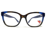 Maui Jim Eyeglasses Frames MJO2402-68SF Brown Tortoise Blue Full Rim 52-... - $121.33