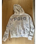 Polo Ralph Lauren Women&#39;s Pastel Paint Hand Detailed Tie Dye Hoodie Swea... - £34.43 GBP