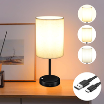 Cordless LED Table Lamp,Built-In Rechargeable Battery,Patio Table Lamp, Bedside  - £31.87 GBP