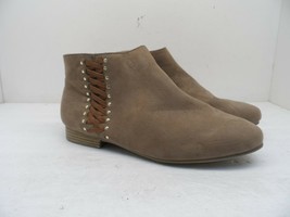New Directions Women&#39;s Tara Side Zip Bootie Taupe Size 9M - £19.98 GBP