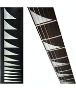 Jockomo Shark Fin (White Pearl) with Rosewood Dots for Guitar Inlay Sticker - €11,86 EUR