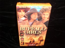VHS Buffalo Girls 1995 Angelica Houston, Melanie Griffith, Reba McEntire - £5.50 GBP