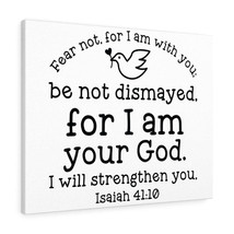   Will Strengthen You Isaiah 41:10 Bible Verse Canvas Christian  - £59.76 GBP+