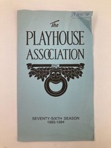 1994 Program The Playhouse Association Murder by Misadventure by Edward ... - £11.18 GBP