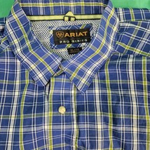 Ariat Pro Series Brantleigh Snap Up Shirt Long Sleeve Jelly Bean 10041759 Men XL - £20.38 GBP