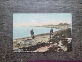Patrol at Jerry&#39;s Point Life Saving Station Newcastle NH pre 1907 Antique VNT - £11.25 GBP