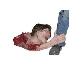 Halloween Prop Zombie Clinging to Your Leg Prop (cp) j28 - £316.47 GBP