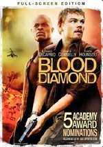 Blood Diamond...Starring: Leonardo DiCaprio, Jennifer Connelly, Djimon Hounsou - £12.65 GBP