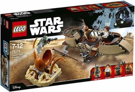Lego Star Wars Desert Skiff Escape 75174 w/Boba Fett/Han Solo/Chewbacca/Guard - £93.95 GBP