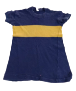 Camiseta soccer cotton  jersey Vieja Pique Boca JRS  Niño  70s  Check Stock - £22.59 GBP