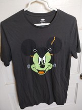 Official Disney Franken-Mickey Mouse Halloween T-Shirt Medium Cotton/Pol... - $10.00