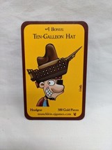 Munchkin Booty +4 Bonus Ten-Galleon Hat Promo Card - $24.05