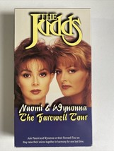 The Judds The Farewell TourVHS VCR Video Tape Movie Used Naomi &amp; Wynonna - £5.66 GBP