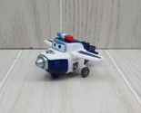 Super Wings Transform-a-Bots 2&quot; Mini Transforming Plane Airplane Paul po... - $4.94