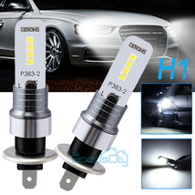 2X H1 Led Headlight Bulbs Conversion Kit 55W 6000K 80000Lm High/Low Beam Lamp - £20.03 GBP