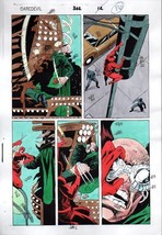 Vintage Original 1992 Daredevil color guide art: DD 302 page 16 by Marvel Comics - £35.29 GBP