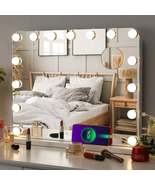 Hollywood Vanity Mirror with Lights Lighted with15 Dimmable LED Bulbs 3 ... - $93.10+