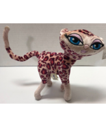 Bratz Poseable Leopard Pink Cat BRIGITTE Bobblehead Petz Plush Toy Figure - £11.83 GBP