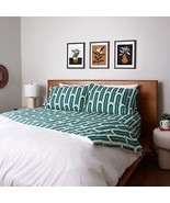 Brand New Bauhaus Brussels Brushed Cotton Sheet Set By Holli Zollinger - $77.23