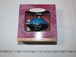 1997 Hallmark Keepsake Ornament NFL Collection Carolina Panthers Football Blmp - £14.36 GBP