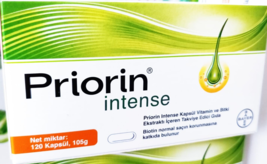 Priorin 120 Capsules by BAYER EUROPE %100 Authentic Original EXP. 09.2027 - $82.94