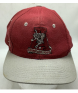 Vintage Alabama Crimson Tide Apex One Snapback Hat Cap Wool Big AL Bama - $38.07 CAD
