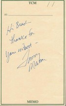 Tommy Mason Signed Handwritten Note Vikings - £23.35 GBP