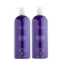 Alterna Caviar Anti-Aging Replenishing Moisture Shampoo & Conditioner Liter duo - $97.99