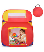 Portable Kid Play House Toy Tent with 100 Balls - Color: Multicolor - $76.70 CAD