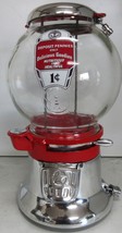 Columbus Penny Model &quot;M&quot; Bulk Vendor Circa 1940 Chrome Plated - $18,283.38 MXN