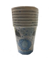 HOT OR COLD 8- 9 OZ PAPER CUPS FOR BABY SHOWER OR ANY SPECIAL EVENTS - £3.85 GBP
