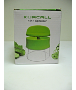 Kuacall 4 in 1 Spiralizer Vegetable Slicer NEW - $14.99