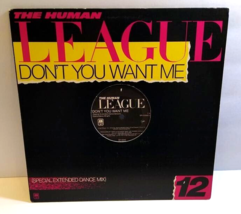 The Human League Don&#39;t You Want Me Special Extended Dance Mix Vinyl 12&quot; Record - £26.46 GBP