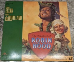 The Adventures Of Robin Hood Laserdisc Ld Errol Flynn, Excellent Condition - £8.41 GBP