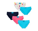 Justice Girls Nylon Spandex Bikini Underwear, 5-Pack Assorted Color Size 8 - £13.21 GBP