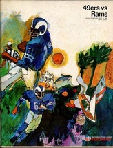 SAN FRANCISCO 49ERS VS L.A. RAMS 11/5/1967 PRGM-NFL VG - $56.75