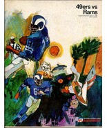 SAN FRANCISCO 49ERS VS L.A. RAMS 11/5/1967 PRGM-NFL VG - £44.47 GBP