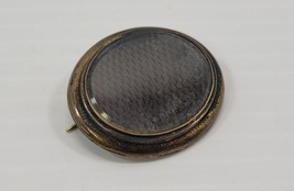 *B) Victorian Momento Mori  Mourning Pin Brooch Jewelry - $208.38 CAD